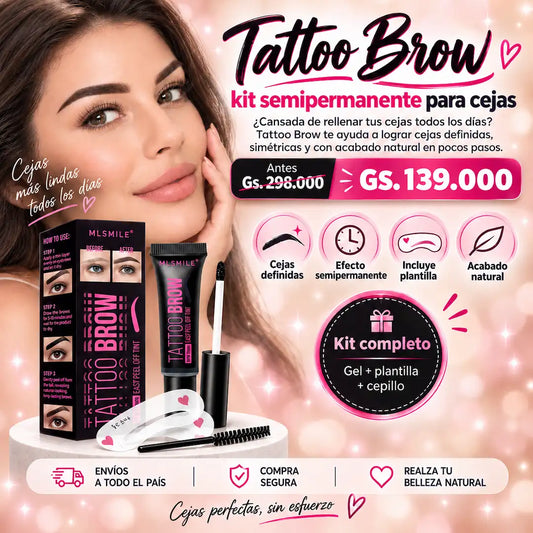 KIT DE TINTE SEMIPERMANENTE PARA CEJAS