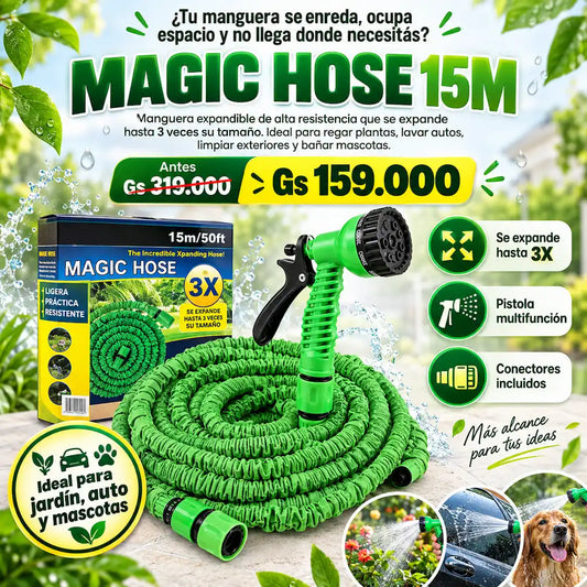 Manguera Expandible Magic Hose 15m