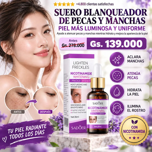 Serum para pecas y manchas