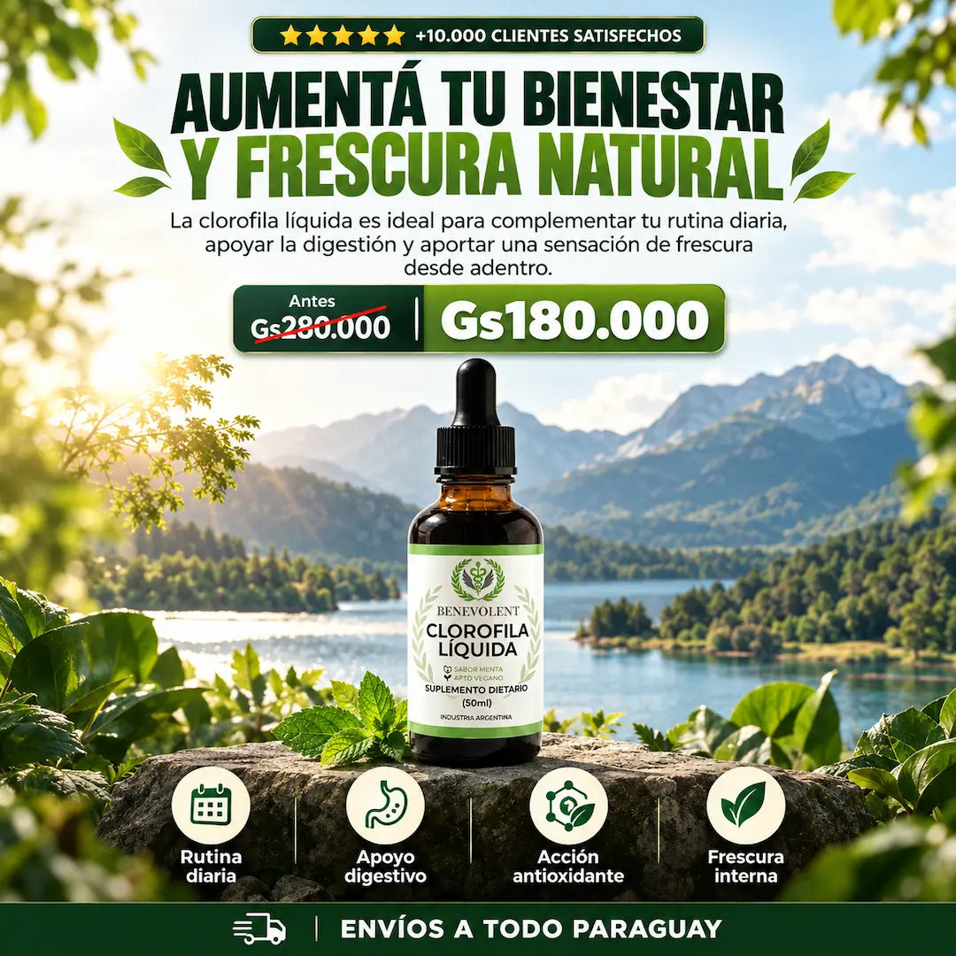 Clorofila líquida 30ml