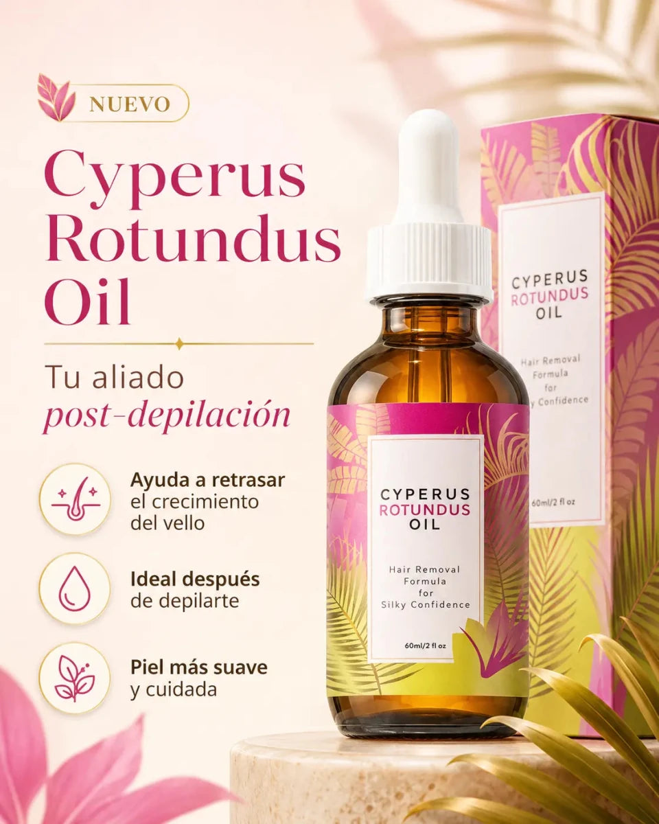 Aceite Cyperus rotundus - laser liquido - Bela