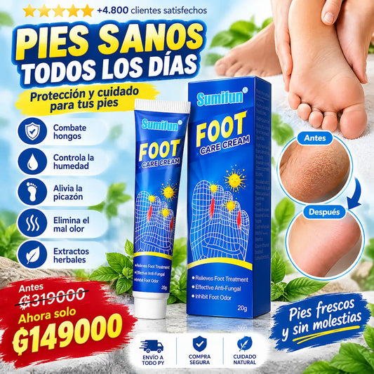 Crema para pies